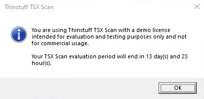 Demo message